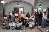 CLAUSURA DEL &quot;Taller Crecer Sin Violencia EducarSex,&quot;